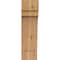 Ekena Millwork 5 1/2"W x 8"D x 20"H Merced Smooth Knee Brace, Western Red Cedar BRC06X08X20MRC00SWR - alternate 4